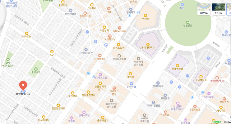  [창원중앙동원룸임대] 보증금 200 월세 25, 관리비없는 가성비 분리형 원룸 1층