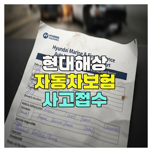  현대해상 자동차보험 사고접수 방법 총정리