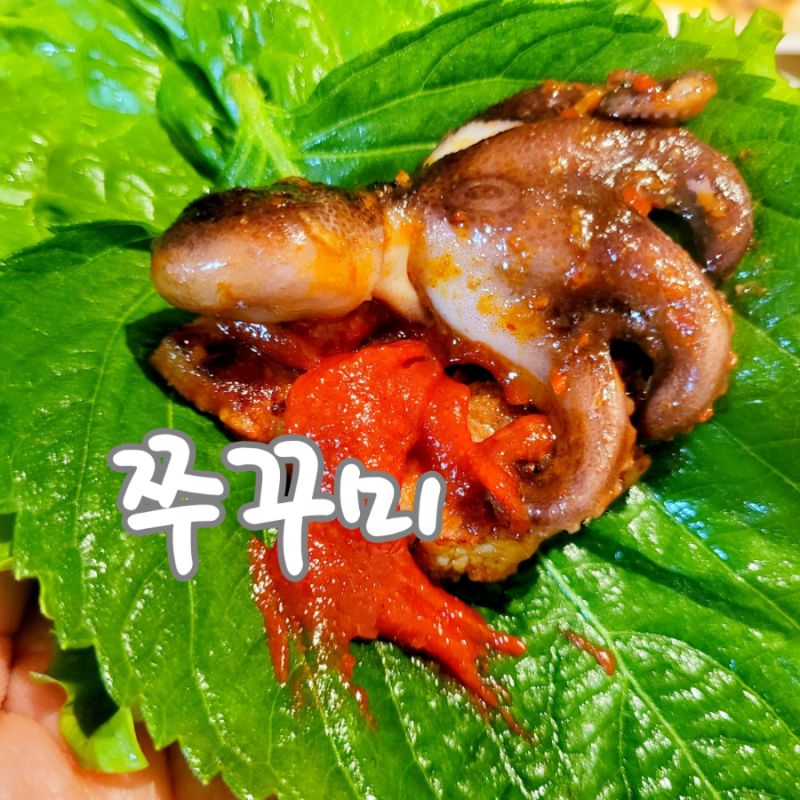 쭈꾸미 손질 방법 세척 보관 해동 쭈삼 요리 쭈꾸미볶음
