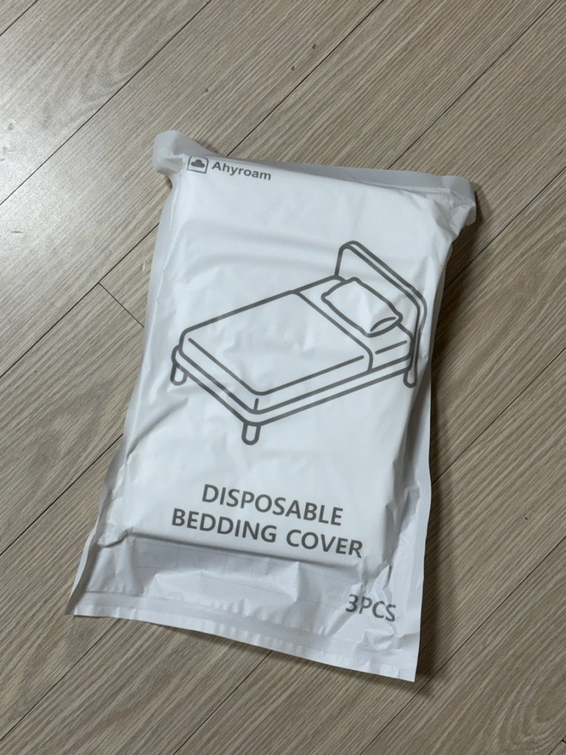 여행 필수템, 일회용 침구커버세트 아이로암