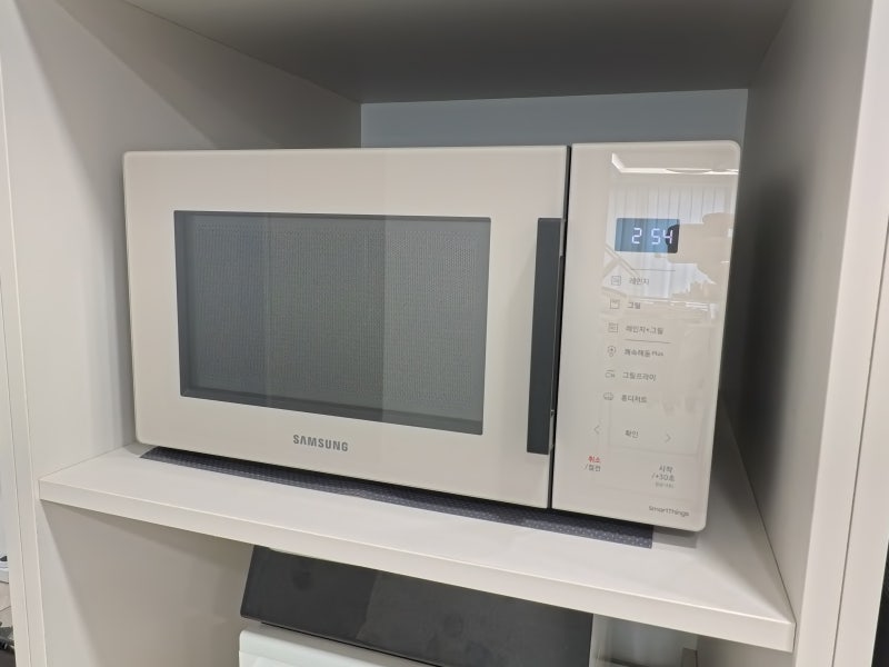 삼성 비스포크 전자레인지 23L MG23A5378CF 리뷰, 디자인과 기능 모두 본 후기