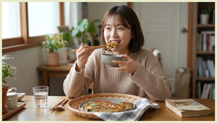  비 오는 날 이거 안 먹으면 손해! 밀가루 0% 역대급 바삭한 파전 레시피