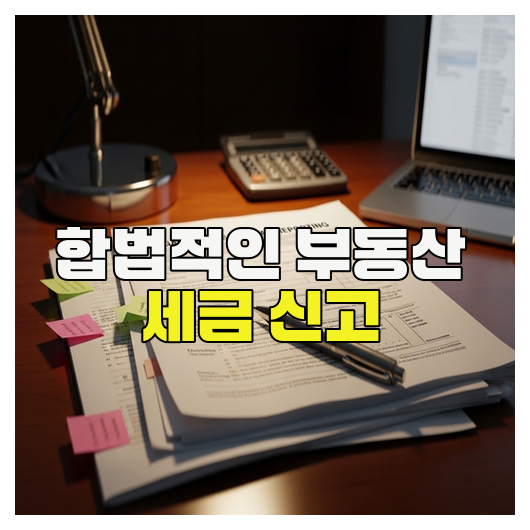 합법적인 주택 세금 신고 방법 정리