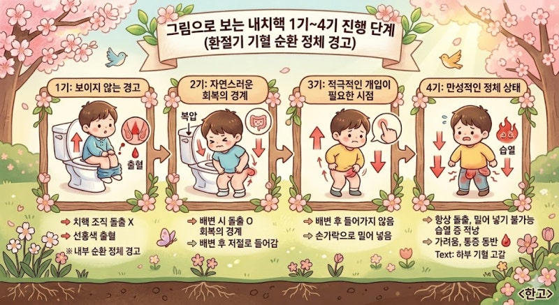 내치핵 1기부터 4기까지 그림으로 보는 진행 단계