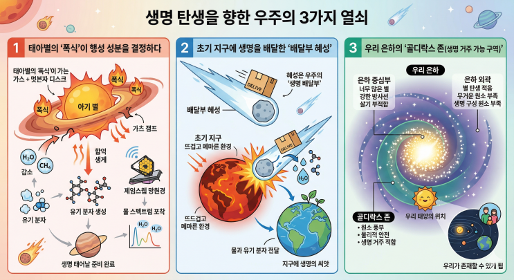  우주가 빚어낸 필연과 우연: 생명의 기원을 찾아서
