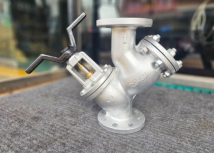 주강 20K GS VALVE 스트레나 일체형 복합밸브 규격 및 기능!