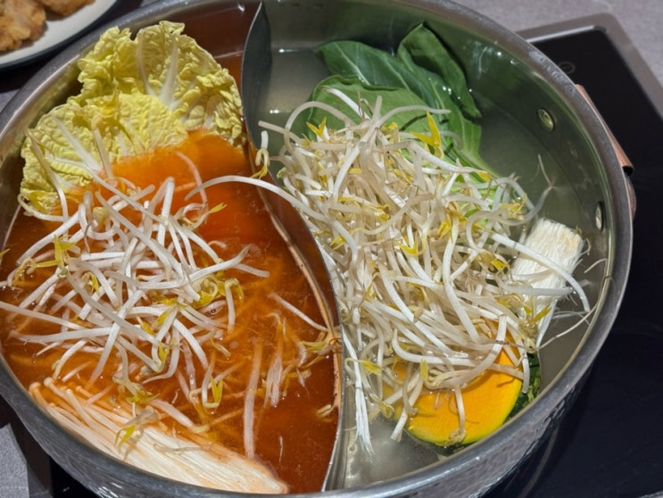  가정역 맛집 샤브샤브 신선한 야채가 무한리필 샤브웨이 루원시티 청라점