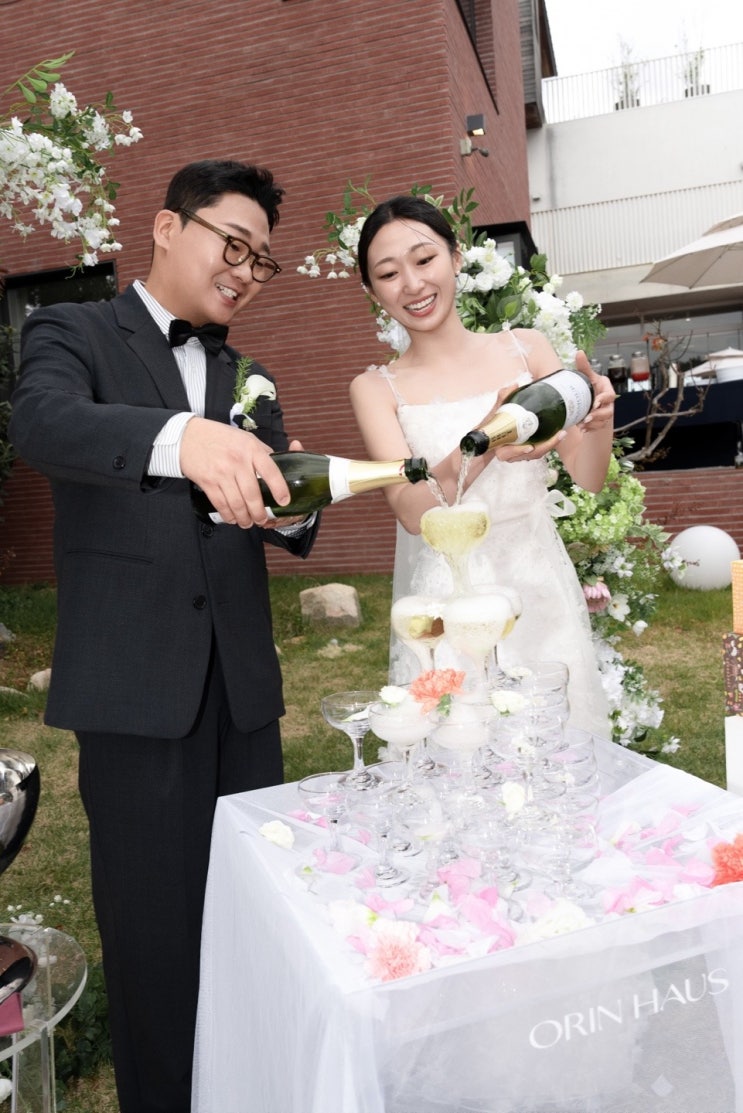 연예인결혼식 분위기 그대로, 부산 야외웨딩 오린하우스가 답인 이유
