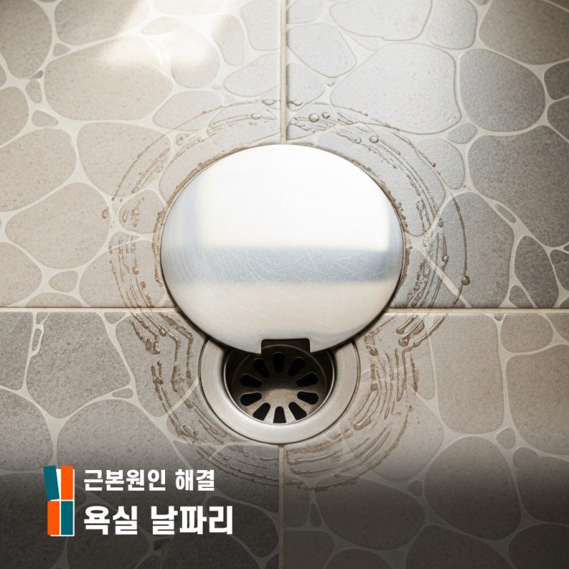 욕실 날파리 원인과 근본적인 퇴치 방법