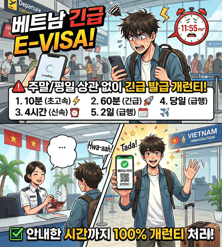  베트남 비자 초고속 발급 루트 완벽 정리 평일 vs 주말도 OK