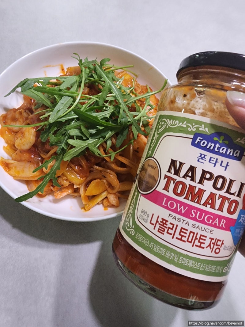 폰타나 저당소스 토마토소스 추천! 통밀파스타면 추천 스파게티면 후기