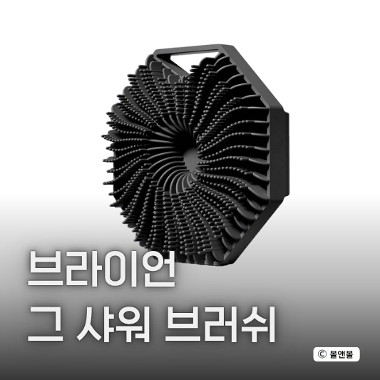  “샤워타월 말고 이거?” 브라이언이 실리콘 바디브러쉬 목욕 꿀템 추천!