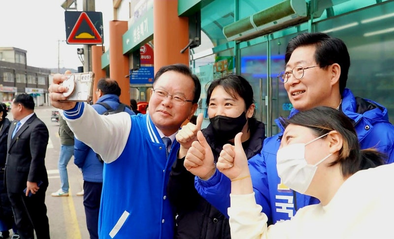 김부겸 대구시장 후보, 결선 직전 ‘양승조 지지’ …충남지사 판세 요동