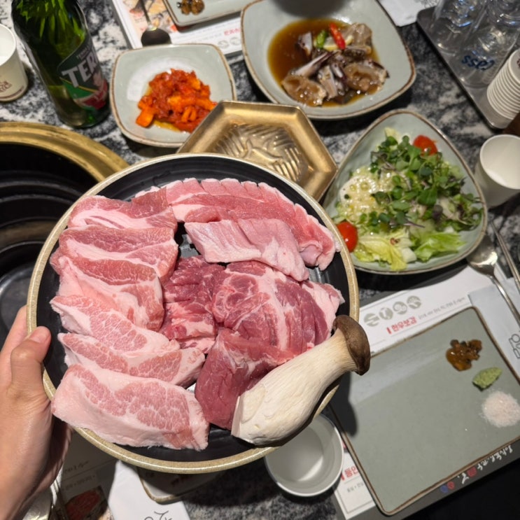  [서울안심축산 마포용강점] 마포 돼지고기 한우 맛집 마포역 부모님 모시고 가기 좋은 식당