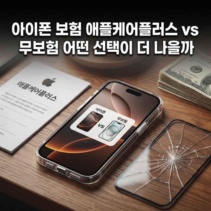  아이폰 보험 애플케어플러스 vs 무보험 어떤 선택이 더 나을까