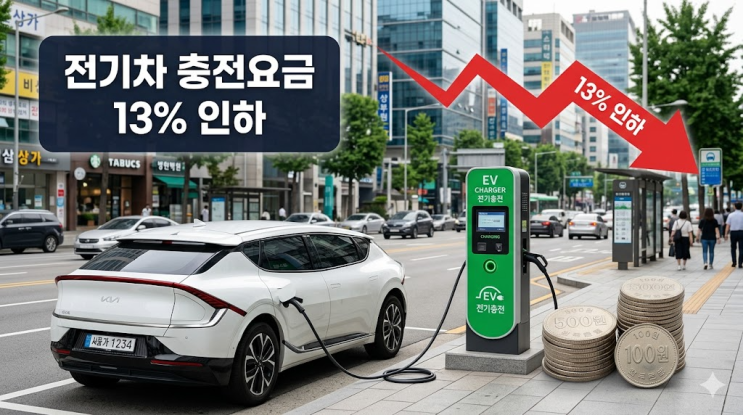  전기차 충전요금, 완속 13% 인하 추진에도 체감이 갈리는 이유