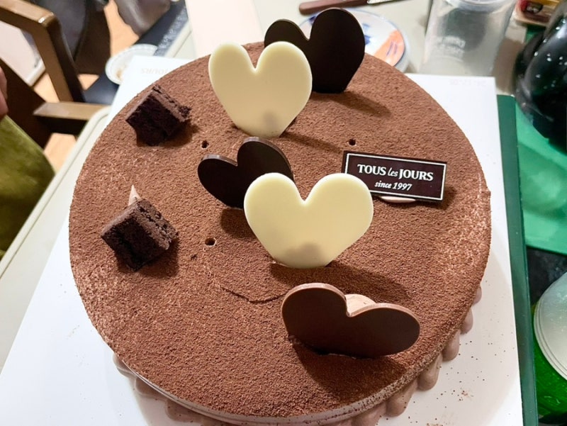 김신영 초코 케이크 나도 자주 사먹지! 뚜레쥬르 러브앤초코 나혼자산다 케이크 후기