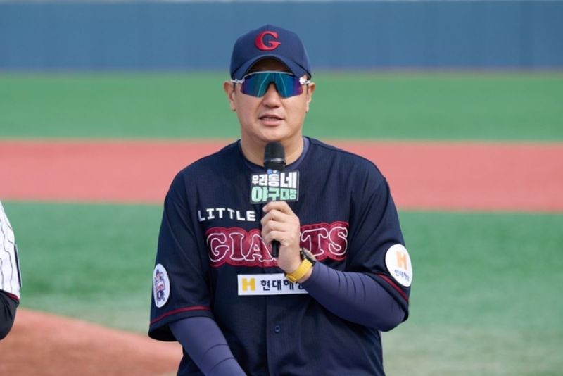 이대호 초4 아들, "다른 코치들도 인정" 실력 공개