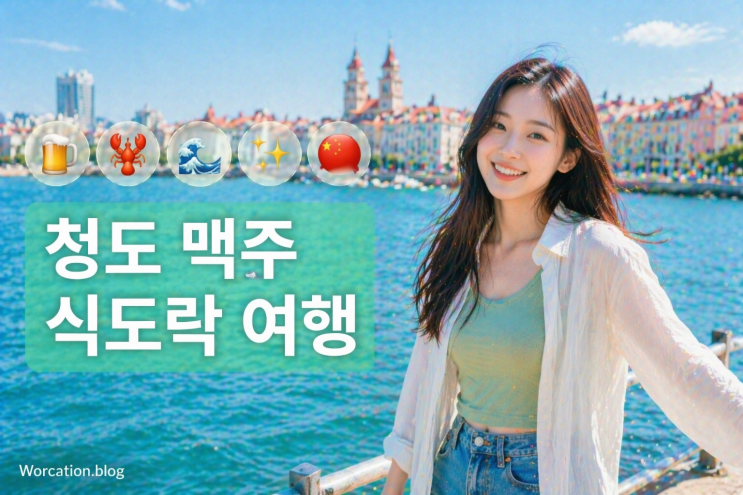  인천에서 1시간 30분 - 중국 청도(칭다오) 맥주와 식도락 완전정복 : 맥주의 도시에서 먹고 마시는 법