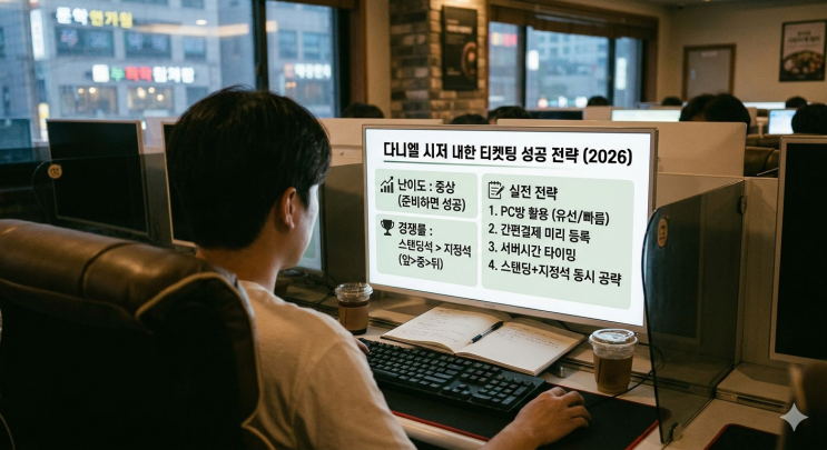 다니엘 시저 내한 2026 티켓팅 전략 총정리 (킨텍스 좌석·난이도 분석)