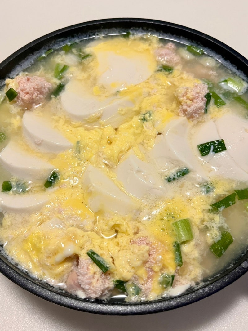 명란 순두부 계란탕 만들어먹기