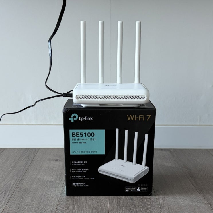  끊김 없는 WIFI7 환경, 티피링크 Archer BE5100 설치로 아이폰 17 무선 속도 5.1Gbps 체감기