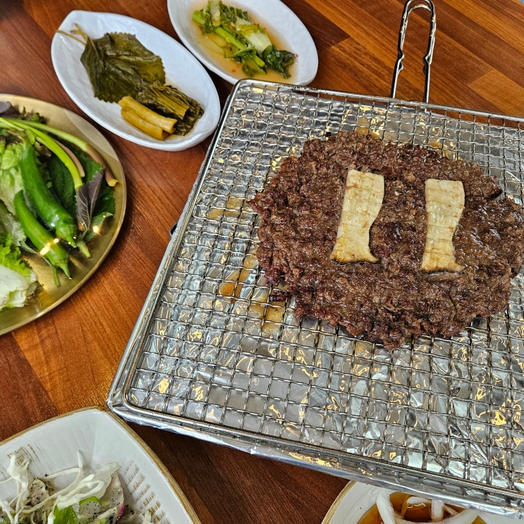  울산 언양 작천정 맛집 '누렁소 언양불고기' 내돈내산 후기