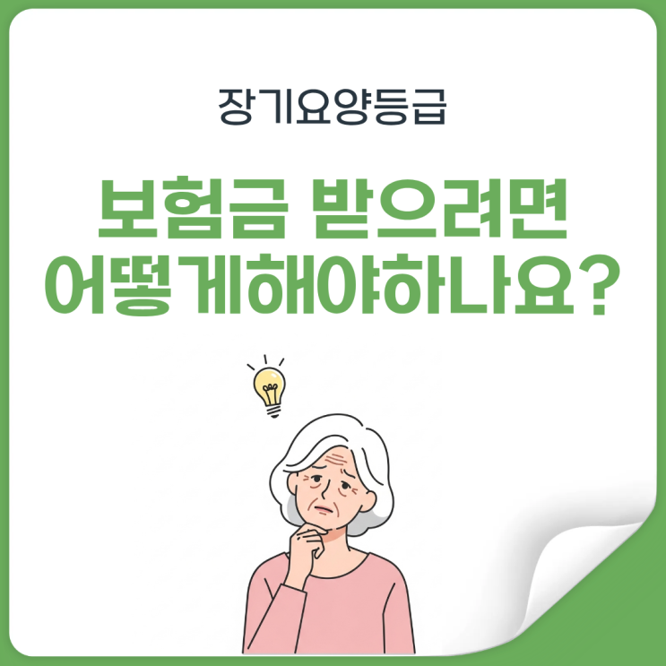  장기요양 인지지원등급 실 진행사례, 이렇게 진행하면 결과 나옵니다