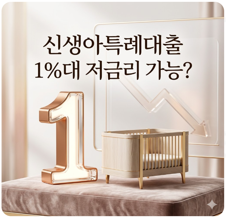  신생아특례대출 대환 조건 총정리: 1주택자도 1%대 저금리 갈아타기 가능할까?