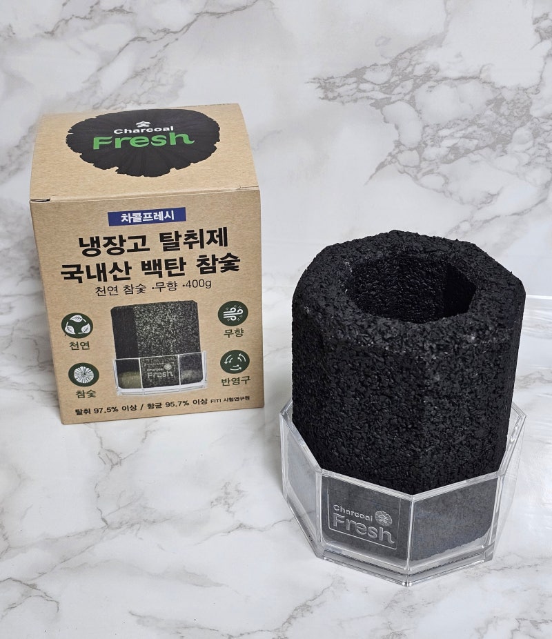 김치냉장고 신발장 탈취제 차콜프레시 반영구 국내산 항균 참숯 새집증후군 공기정화