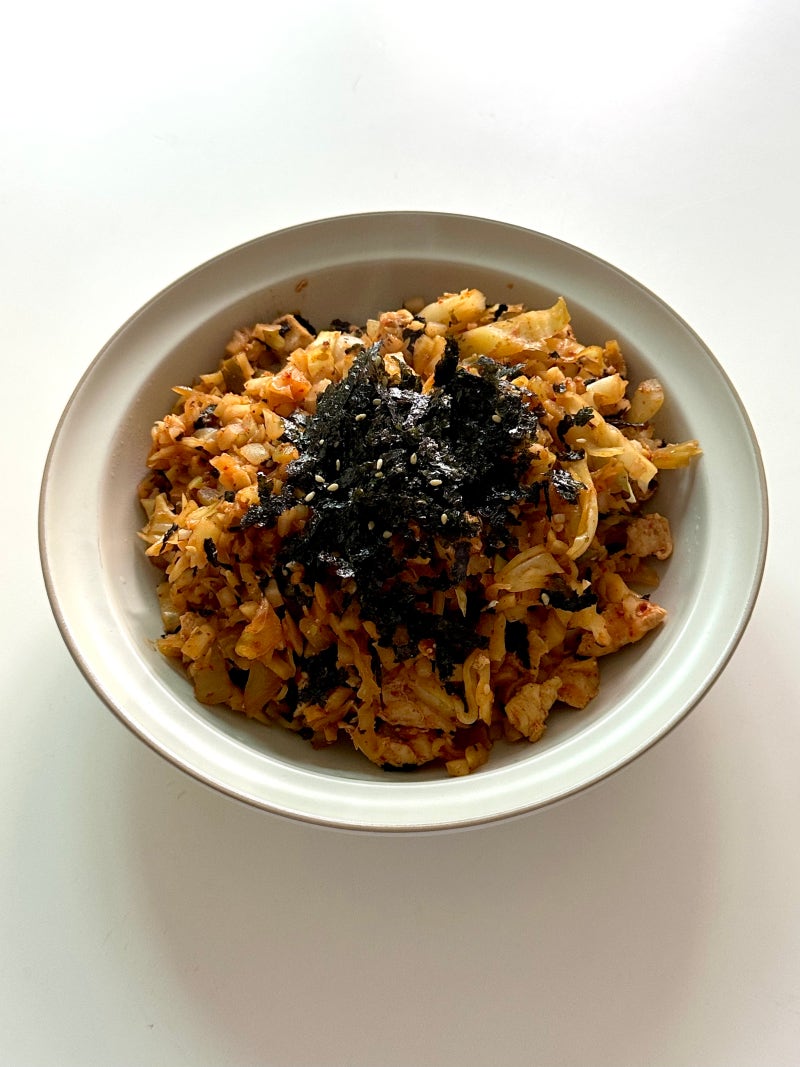 닭갈비 맛 닭가슴살 컬리플라워 볶음밥 레시피 저탄수화물 요리 칼로리