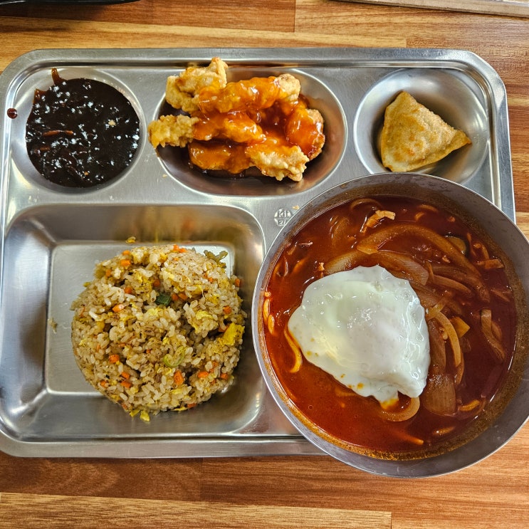  울산 신천동 가성비 맛집 신얼큰이짬뽕 본점 중화국밥 후기