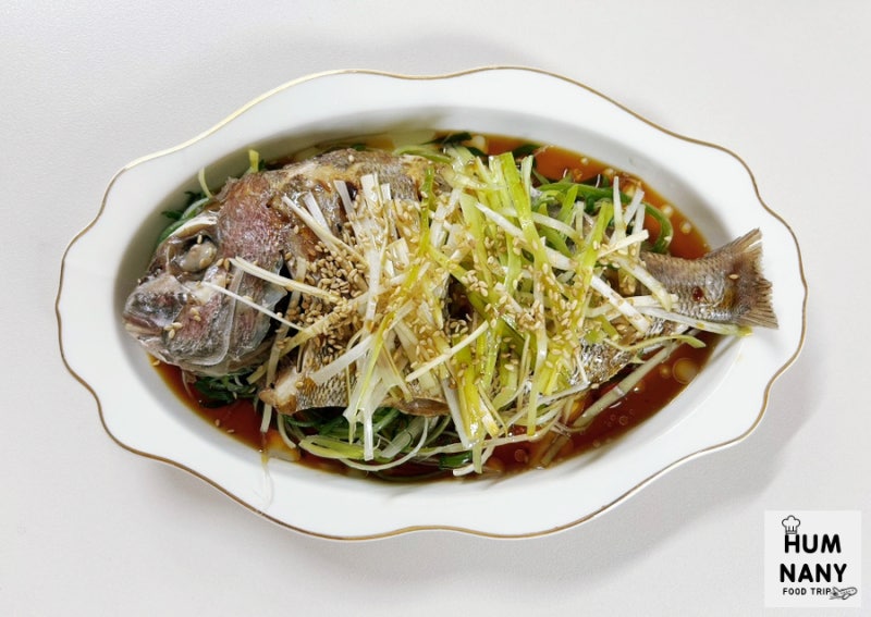 중식 도미찜 성시경 참돔찜 생선찜간장소스