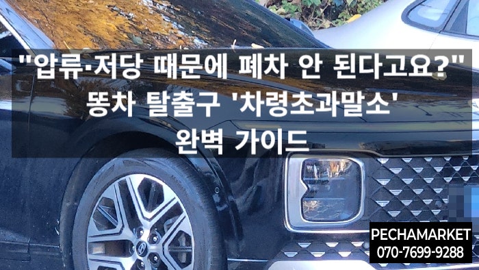  "압류·저당 때문에 폐차 안 된다고요?" 똥차 탈출구 '차령초과말소' 완벽 가이드