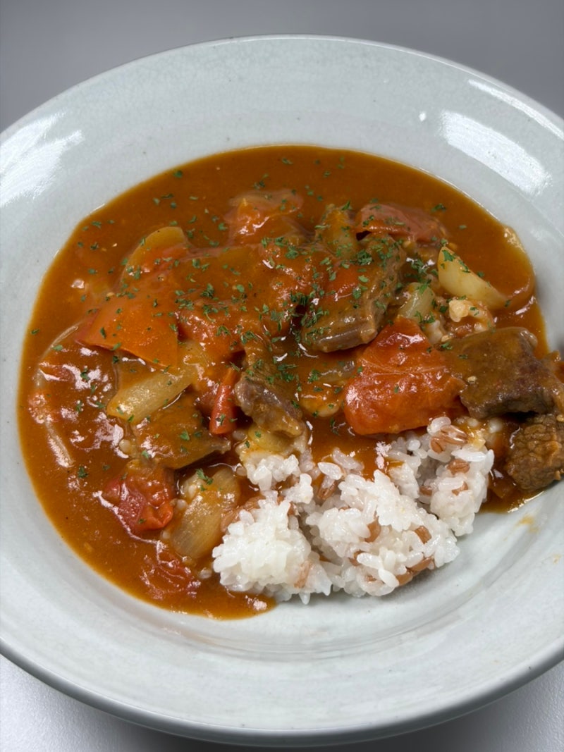 소고기 토마토카레 만들기 대저토마토 일본카레 골든커리 레시피