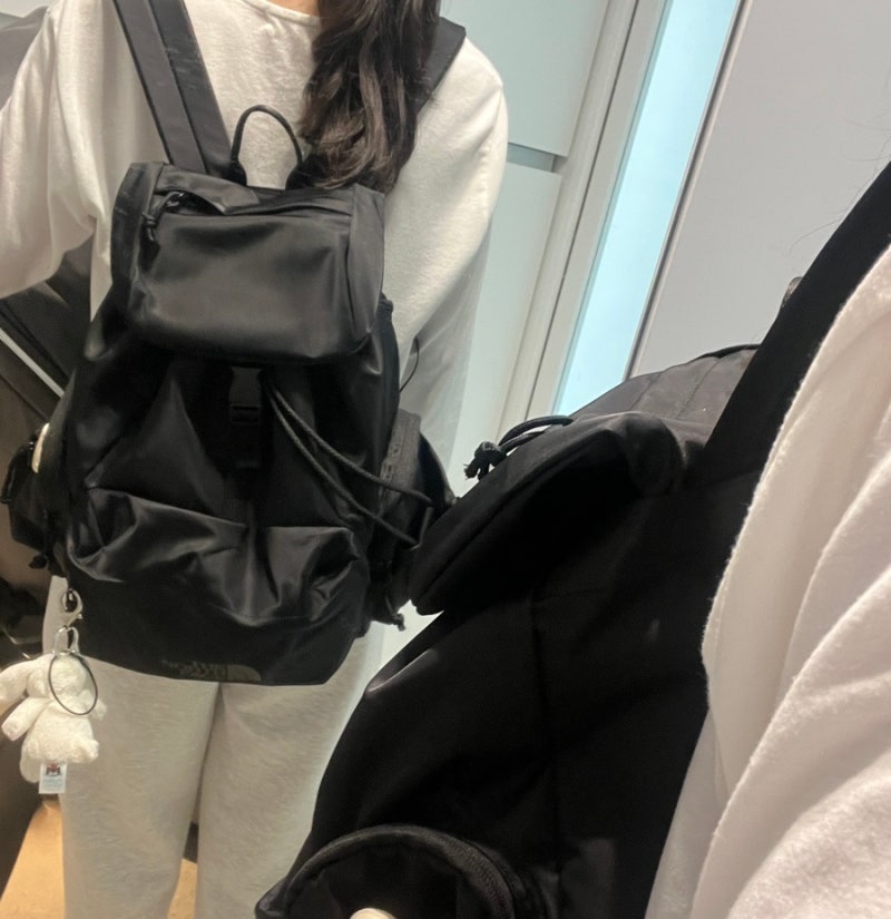 노스페이스 기저귀가방 백팩 블랙 보니백 투