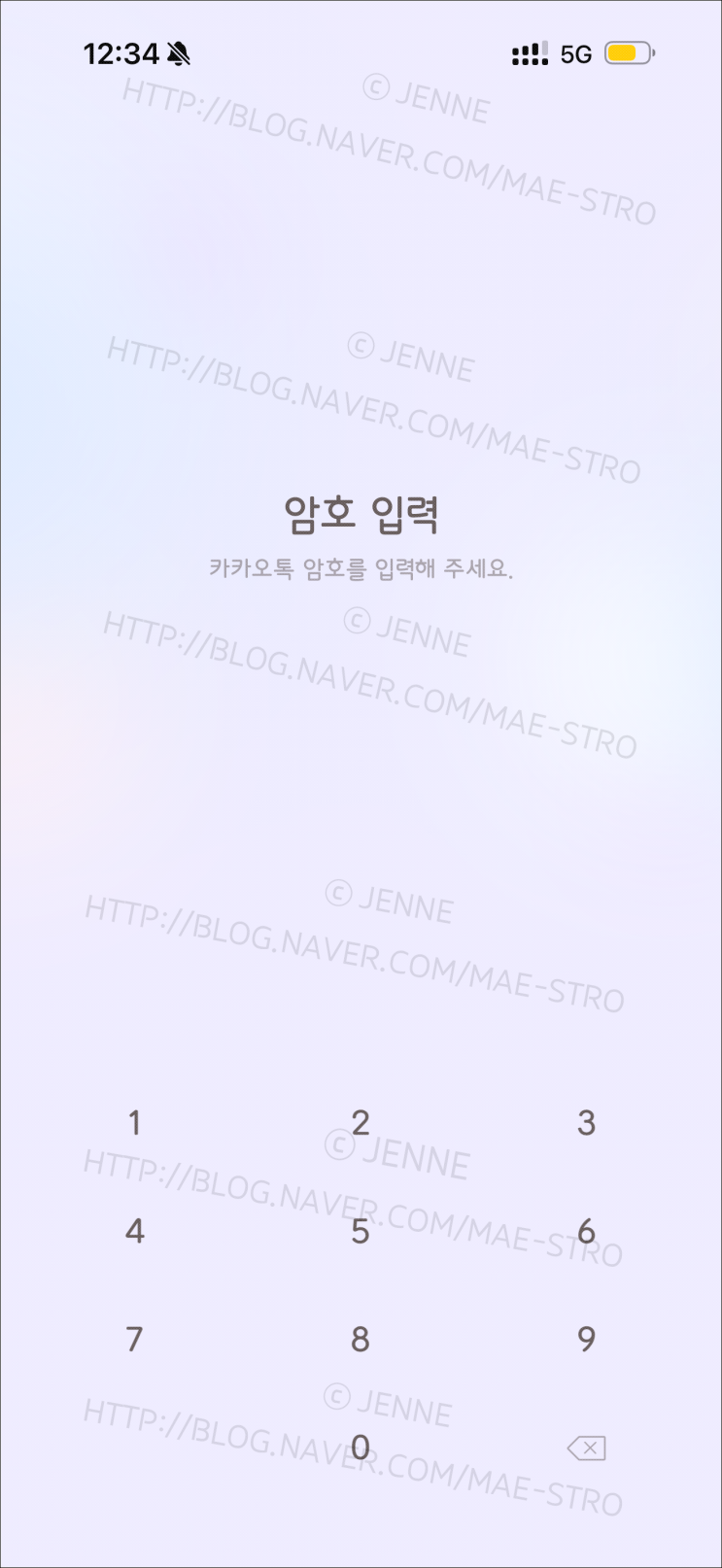  아이폰 카카오톡 테마 | 빈님 부케톡