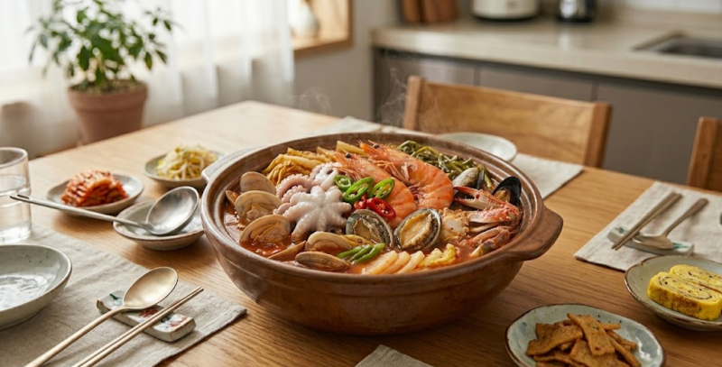 해물탕 황금 레시피 — 바다가 한 냄비에! 진짜 해물탕 완전 정복!
