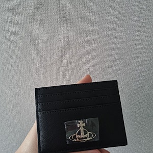 내돈내산 비비안 웨스트우드 사피아노 레더 플랫 카드지갑 구입 후기