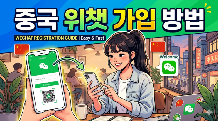 중국 위챗 가입방법 "이미 가입된 번호" 뜰 때? 친구 인증 없이 성공한 비결