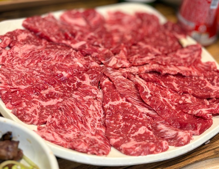  진주 신안동 고기집 참숯삼가한우 3+3