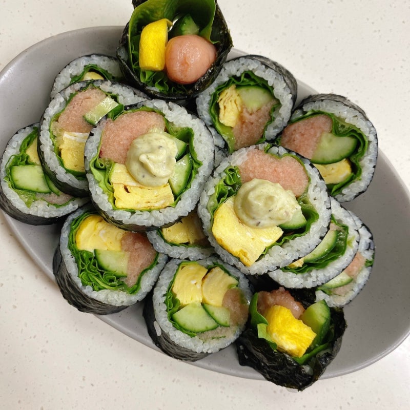 [레시피] 명란김밥 만들기