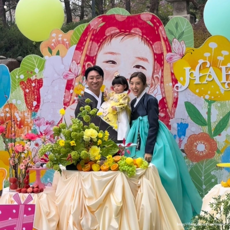 럭셔리 돌잔치 유행이라고?! 손담비 이규혁 충격적인 딸 생일 현장