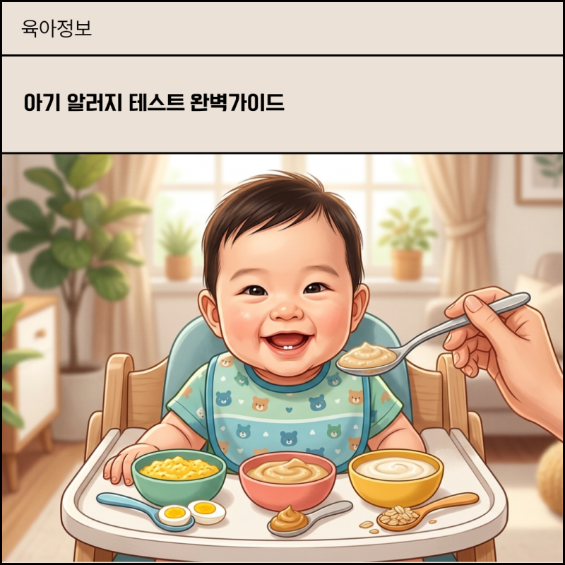 아기 알레르기 테스트 방법 완벽정리ㅣ땅콩ㆍ계란ㆍ밀가루 도입 순서와 반응 확인법