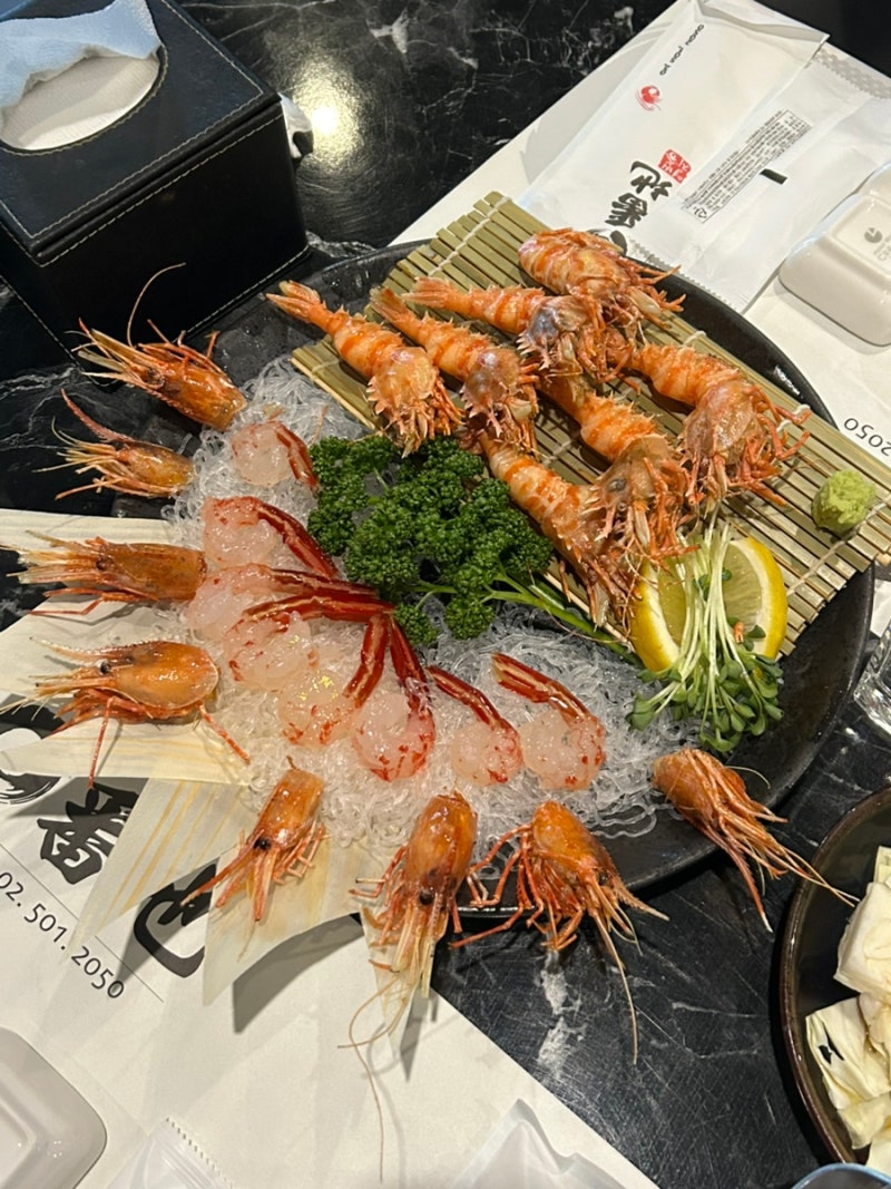 [강남 맛집] 독도새우 맛보러 ‘꽃새우 영번지’ 내돈내산 후기