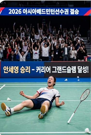   셔틀콕 여제의 대관식! 안세영 커리어 그랜드슬램 완성 (결승 스코어/중계 안내)