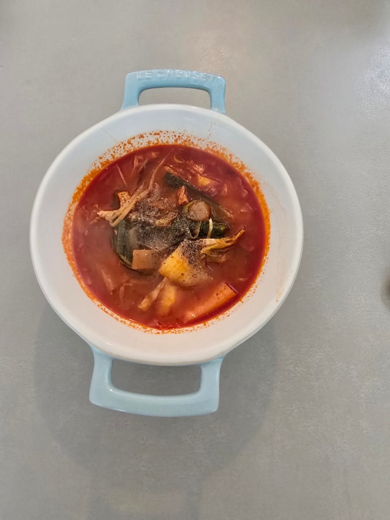 교동짬뽕 스타일의 김짬뽕 육뽕탕 밀키트 후기