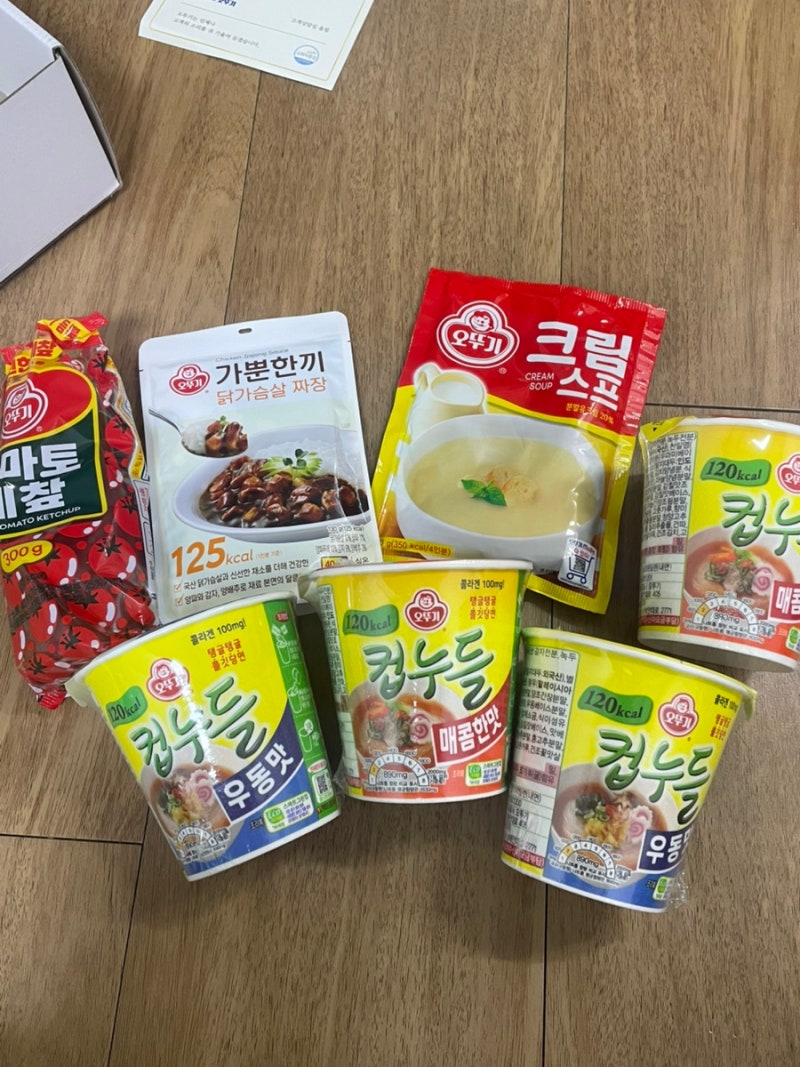 오뚜기 고객센터 보상 후기 / 컵누들