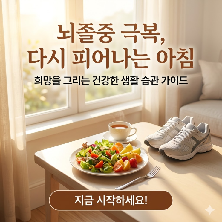  뇌경색 걸린 후 재발 확률 90% 낮추는 법? 후유증 없이 일상 복귀를 위한 골든타임 관리 총정리