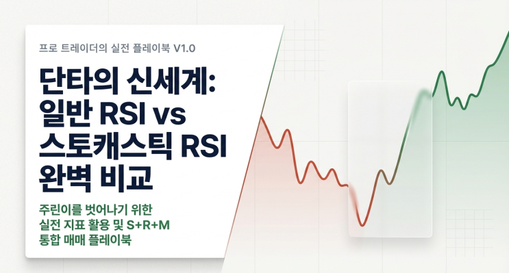  [스토캐스틱RSI 지표]일반 RSI vs 스토캐스틱 RSI(Stoch RSI) 완벽 비교